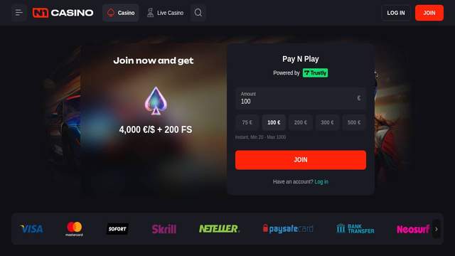 N1 Casino casino screenshot